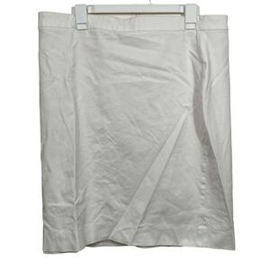 J. Crew No. 2 White Plus Size Pencil Skirt